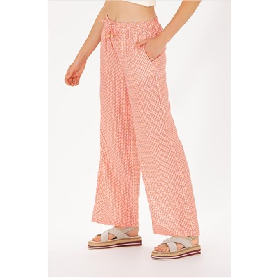 Kadın Fuşya Loose Relax Fit Pantolon