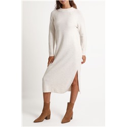 Vestido-jersey Blanco