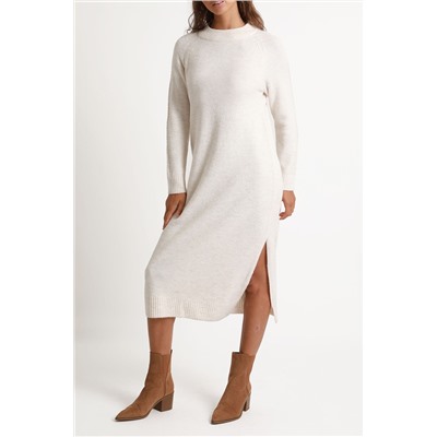 Vestido-jersey Blanco