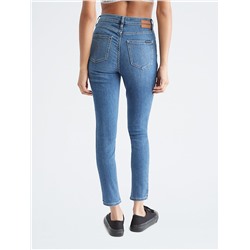 Skinny High Rise Repreve® Laguna Blue Ankle Jeans