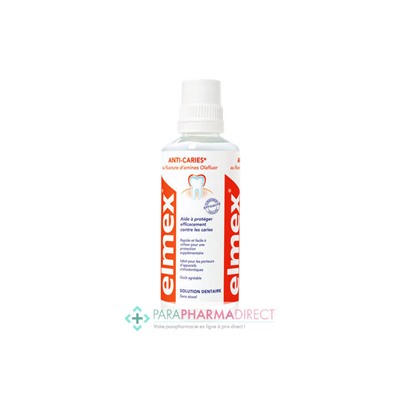 Elmex Anti-Caries Solution Dentaire 400ml