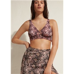 Triangel-Bikinioberteil mit nicht verschiebbaren Cups Sidney