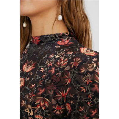 Body slim floral 100% Lyocell