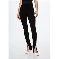 Leggings abertura bajo -  Mujer | MANGO OUTLET Melilla