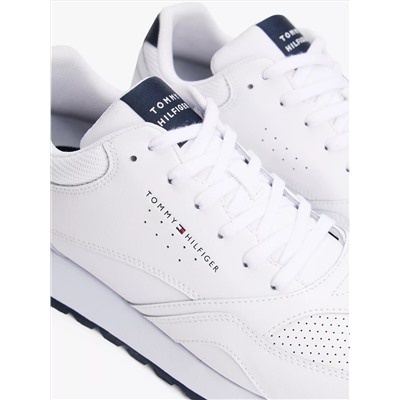 Leather-Mix Runner Sneaker