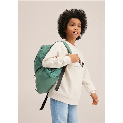 Mochila nylon multi bolsillos -  Niño | MANGO OUTLET España