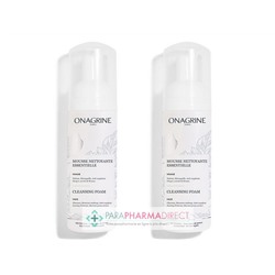 Onagrine Mousse Nettoyante Essentielle Visage Yeux Lèvres 2x150ml 2ème à -50%Lot  × 2