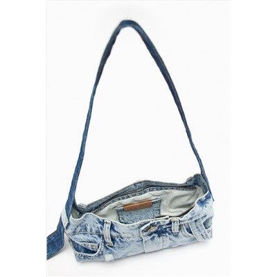BOLSO HOMBRO DENIM PATCHWORK