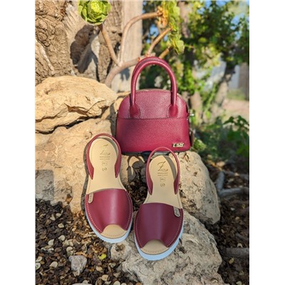 AB.Zapatos · 3202 · Granate+Ab.Zapatos PELLE Peque (550) Granate АКЦИЯ