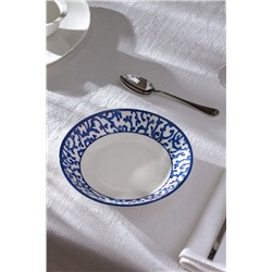 Reve Bleu Bliss Yemek Tabağı - 20 cm - Mavi/Beyaz