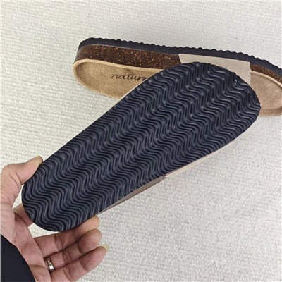 Женские кожаные шлепки в стиле Birkenstoc*k , экспорт  Цена на бирке 29,90€