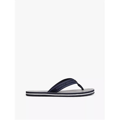 Strappy Logo Stripe Flip-Flop