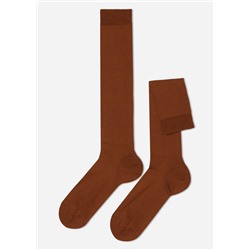 Lange Herrensocken aus elastischer Baumwolle