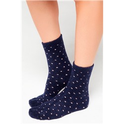 Calcetines suaves al tacto Cocoon Mini Po - Azul marino y rosa