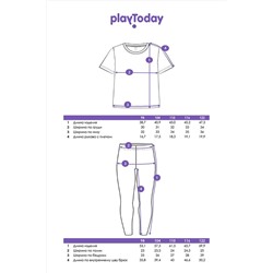 Костюм (Футболка+Леггинсы) PLAYTODAY, 1103304