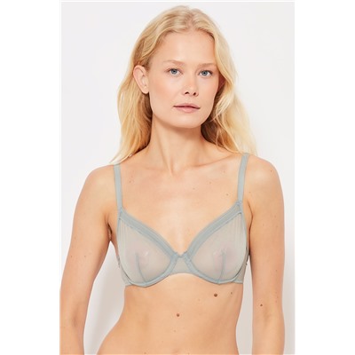 Sujetador Gris perla