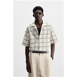 CAMISA BORDADO CUADROS