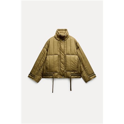 ZW COLLECTION PUFFER JACKET WITH POCKETS
