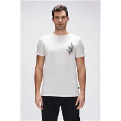 Bad Bear, Erkek Beyaz Gerald T-shirt Tshirt 25.01.07.031-c108