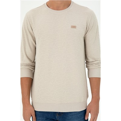 Erkek Taş Sweatshirt