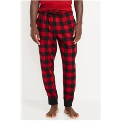 Flannel Pajama Joggers for Men