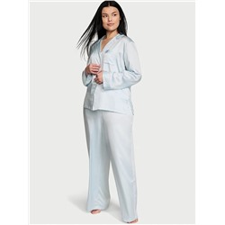 VICTORIA'S SECRET Glazed Satin Long Pajama Set