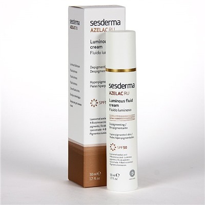 S*sd*rma Azelac Ru Fluido Luminoso SPF 50 50 ml REGALO Sensyses Lightening 200 ml