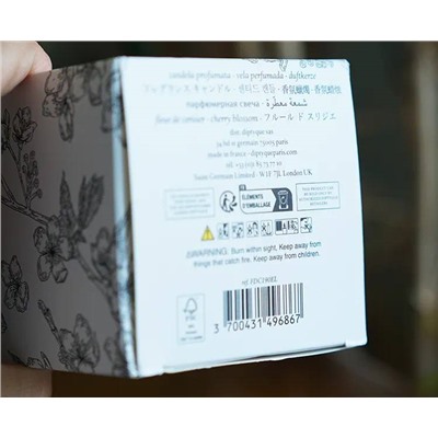 DIPTYQU*E  ароматическая свеча, экспорт ( цена на оф сайте выше 8000 )
