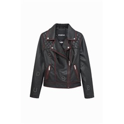 Chaqueta biker tachuelas