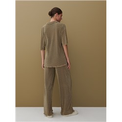 Gemusterte Bluse
