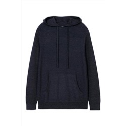Jersey con capucha Azul oscuro jaspeado