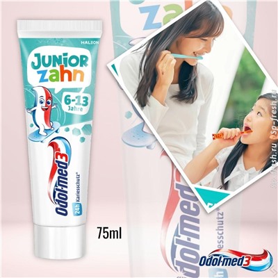 Zahnpasta Juniorzahn 6-13 Jahren, 75 ml