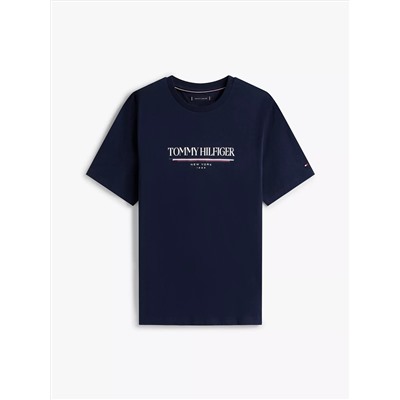 Tommy 1985 Stripe Logo T-Shirt