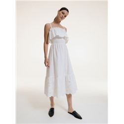 Kleid mit dekorativem Ausschnitt