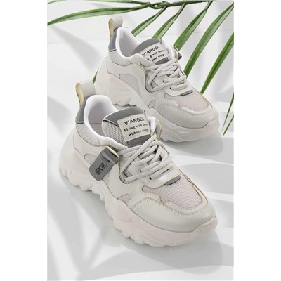 Bambi Gri Kadın Sneaker K01969021109