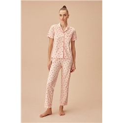 Suwen Heart Maskülen Pijama Takımı SH23605660B
