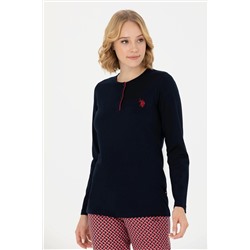 Kadın Lacivert Pijama Takımı