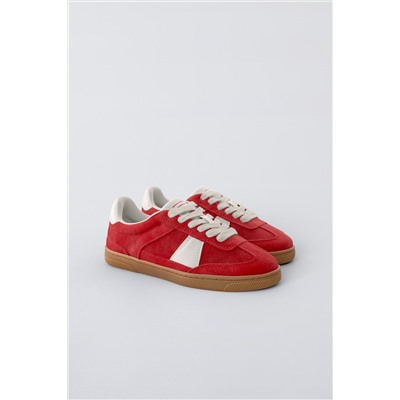 LEATHER TRAINERS
