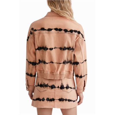 Chaqueta vaquera tie dye