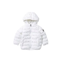 Jessica Simpson Confetti Splatter Puffer Jacket (Baby Girls)