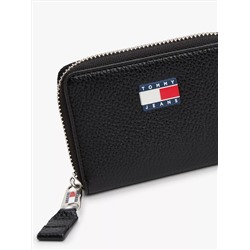 Tommy Jeans Pebbled Zip-Around Wallet