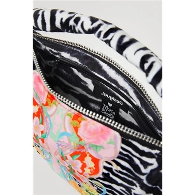 Bolso bandolera cebra