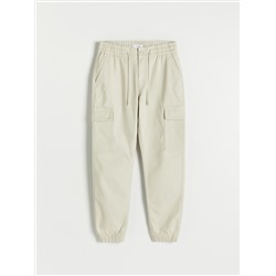 Jogger mit elastischem Taillenbund