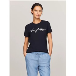 Signature Logo Crewneck T-Shirt