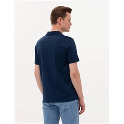 Lacivert Regular Fit Polo Yaka Merserize Tişört