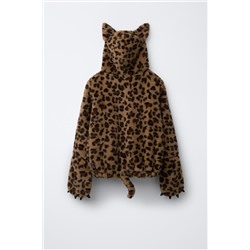 DISFRAZ LEOPARDO EFECTO PELO