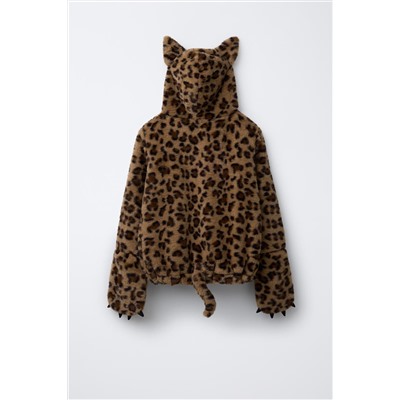 DISFRAZ LEOPARDO EFECTO PELO