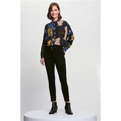 Camisa oversize estampada
