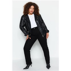 Trendyol Curve Siyah Bootcut Jeans TBBAW24CJ00035