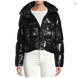 NOIZE Coco Cropped Puffer Jacket